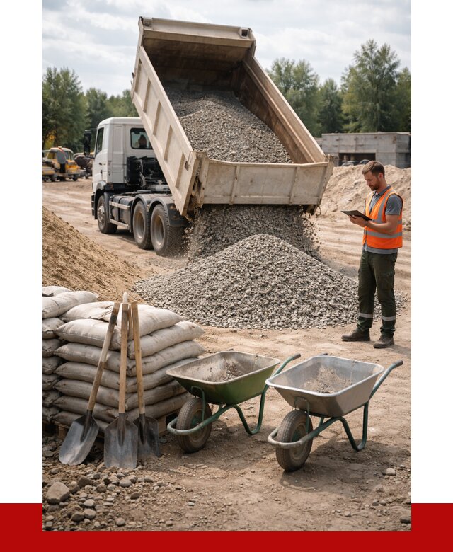 Доставка нерудных материалов в Шумерле от 1304 руб. | ПРОНЕРУДШмр