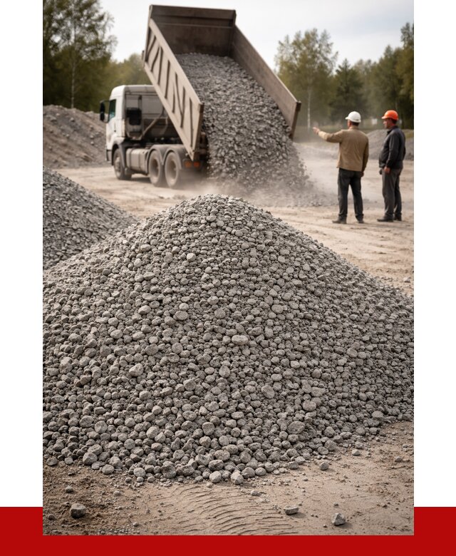 Гранитный щебень фракция 0-5 в Шумерле от 3150 руб ПРОНЕРУДШмр