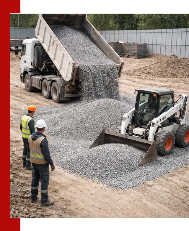 Доставка и продажа гранитного щебня фракции 0-5 в Шумерле