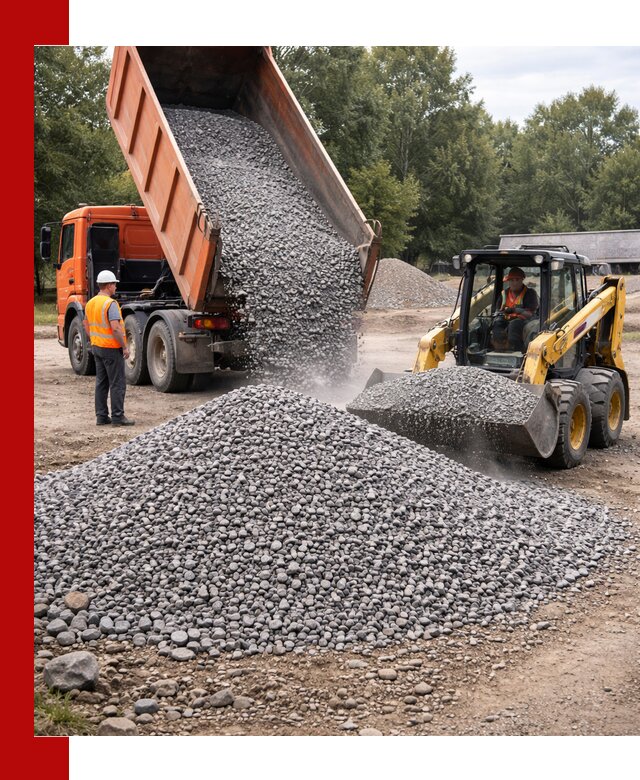 Купить гранитный щебень фракции 5–10 в Шумерле с доставкой