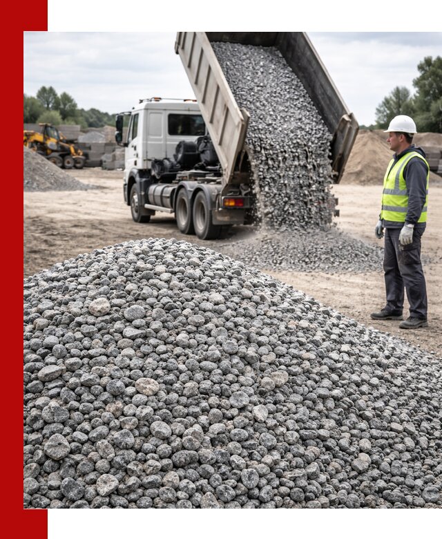 Доставка и продажа гранитного щебня фракции 5-20 в Шумерле