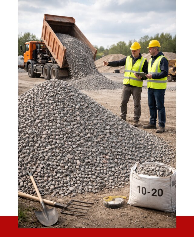 Гранитный щебень фракция 10-20 в Шумерле от 4562 руб.|ПРОНЕРУДШмр
