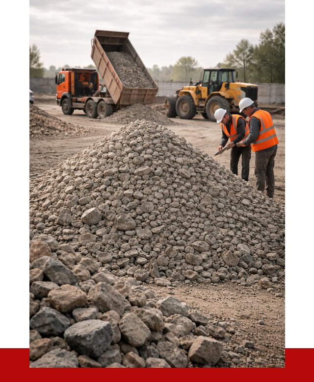 Гранитный щебень фракция 40-70 в Шумерле от 2716 руб ПРОНЕРУДШмр