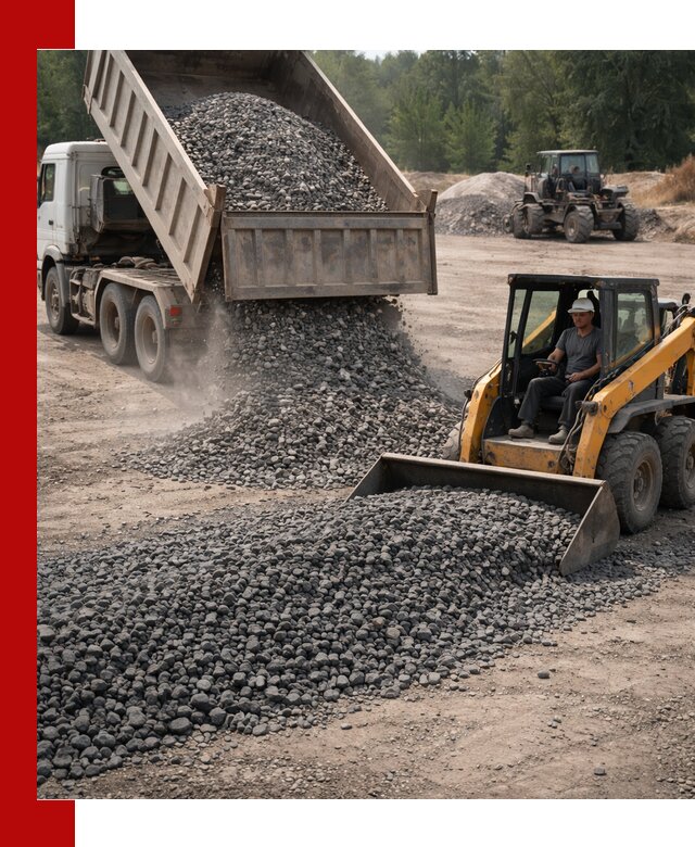 Гранитный щебень фракция 40-70 с доставкой в Шумерле