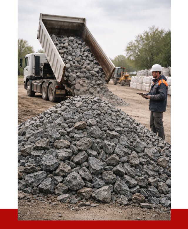 Гранитный щебень фракция 100-200 в Шумерле от 4562 р. ПРОНЕРУДШмр