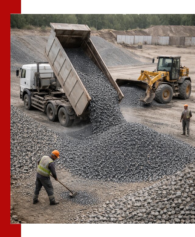 Щебень габбро-диабаз фр. 5-20 с доставкой в Шумерле