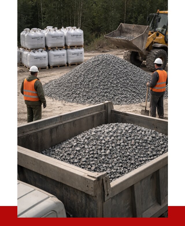 Щебень габбро диабаз 20-40 в Шумерле от 3693 руб. | ПРОНЕРУДШмр