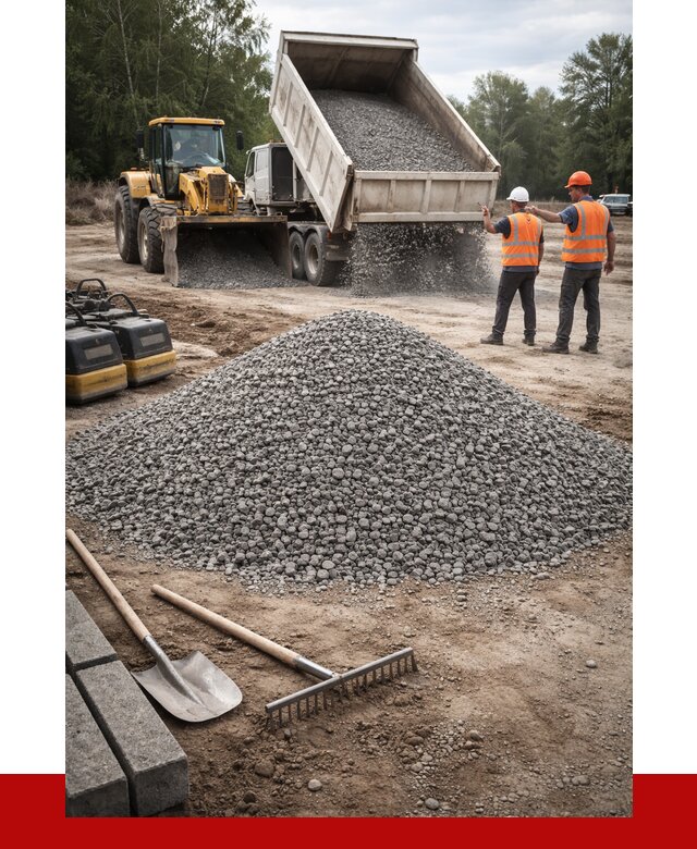 Гравийный щебень купить в Шумерле от 2390 р. ПРОНЕРУДШмр