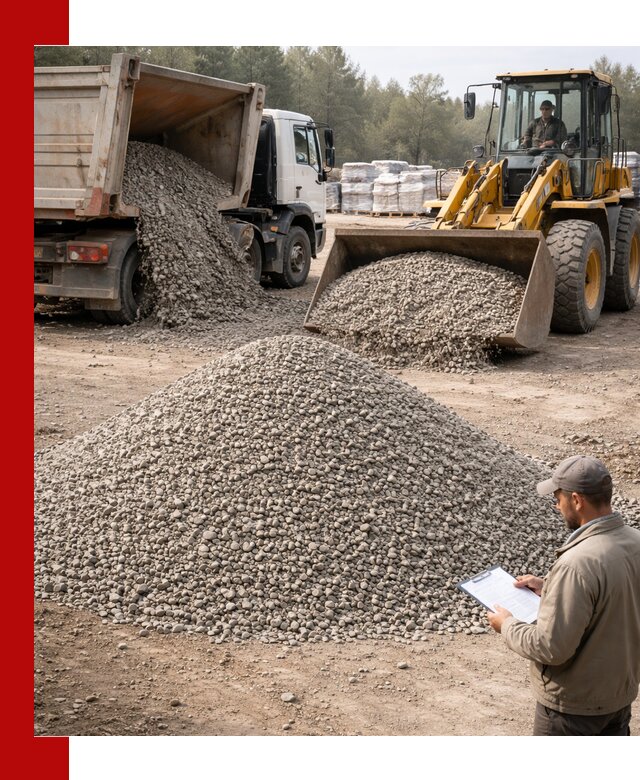 Гравийный щебень фракция 5–10 с доставкой в Шумерле