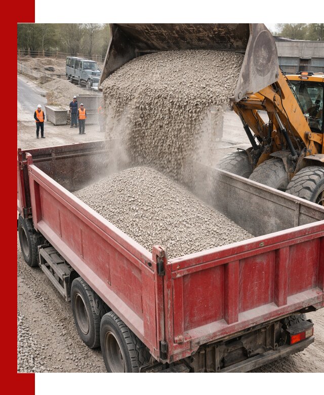 Купить известняковый щебень фракции 0-5 с доставкой в Шумерле