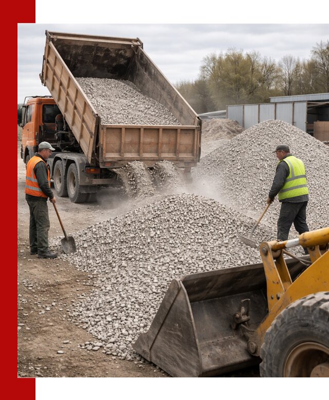 Доломитовый щебень фракции 5-20 с доставкой в Шумерле