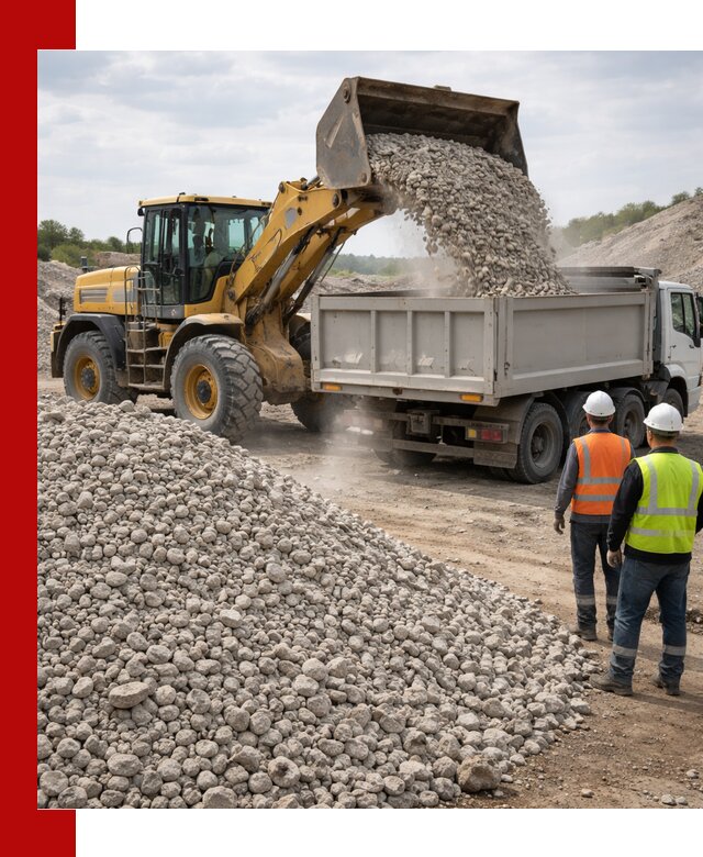 Доломитовый щебень фракция 40–71 доставка и продажа в Шумерле