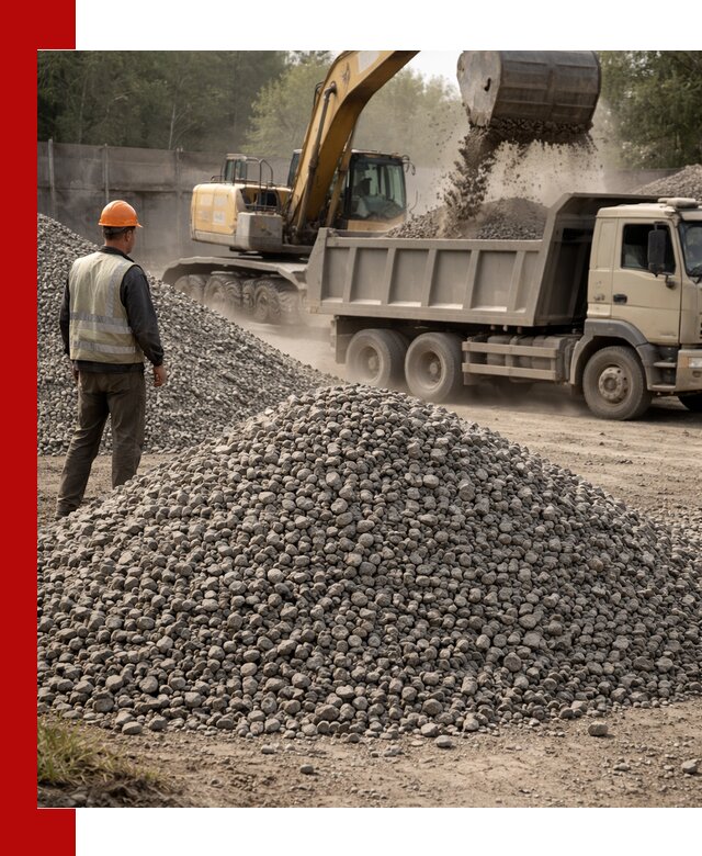 Шлаковый щебень фракция 5-20 с доставкой в Шумерле