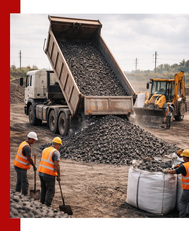 Шлаковый щебень фракция 40-70 с доставкой в Шумерле