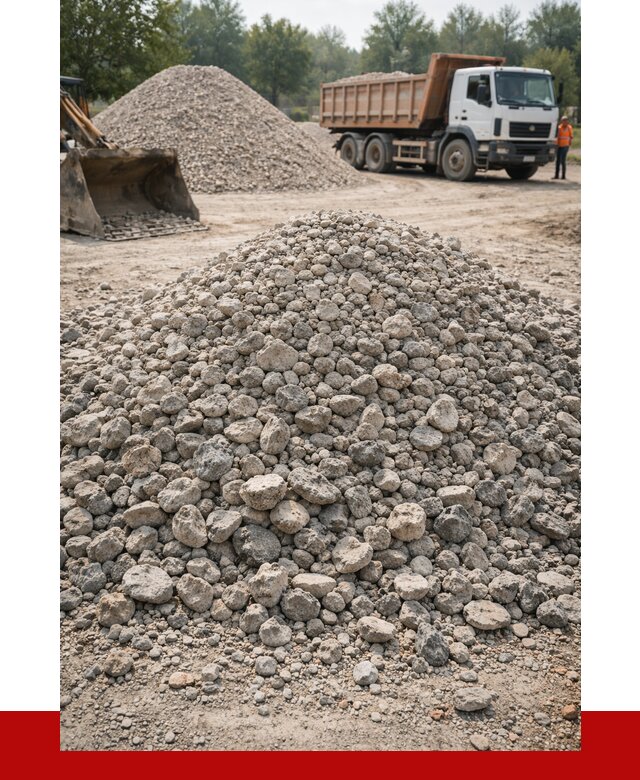 Вторичный щебень фракция 20-40 в Шумерле от 2390 р ПРОНЕРУДШмр