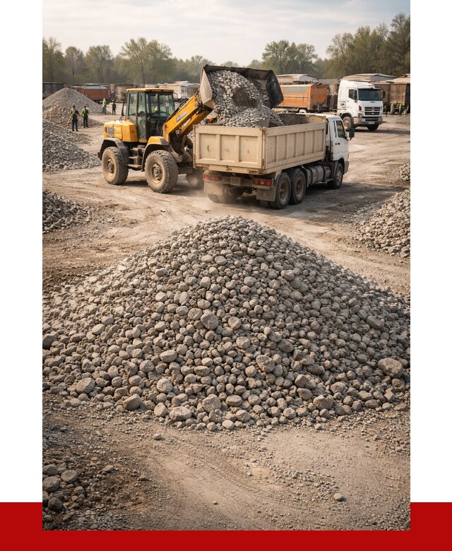 Вторичный щебень фракция 40-70 в Шумерле от 1890 р, ПРОНЕРУДШмр