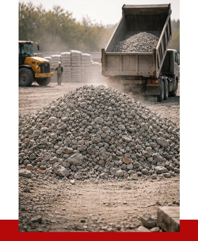 Вторичный щебень фракция 70-150 в Шумерле от 1521 р. | ПРОНЕРУДШмр