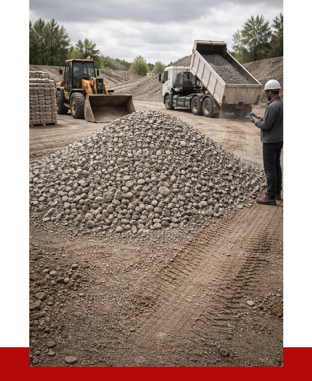 Купить бетонный щебень в Шумерле, от 3476 р. ПРОНЕРУДШмр