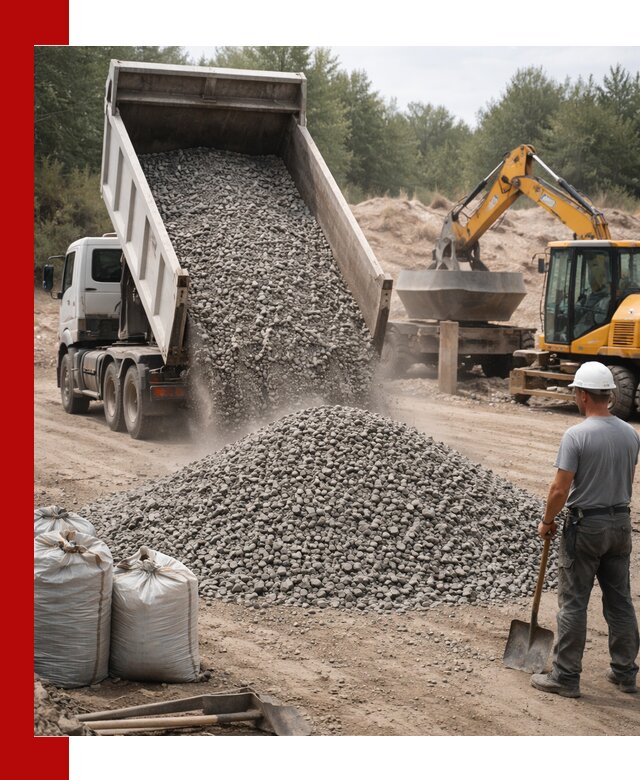 Доставка и продажа бетонного щебня в Шумерле