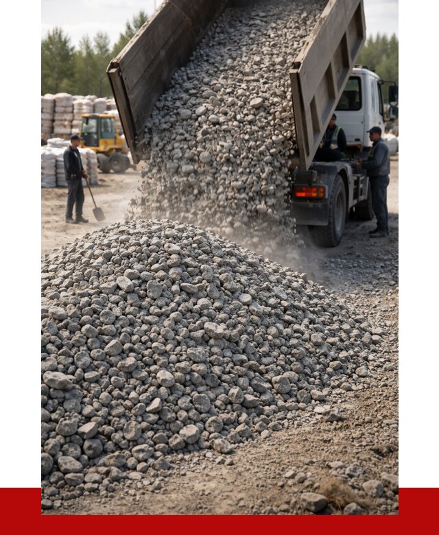 Бетонный щебень фракция 40-70 в Шумерле от 1955 р. ПРОНЕРУДШмр