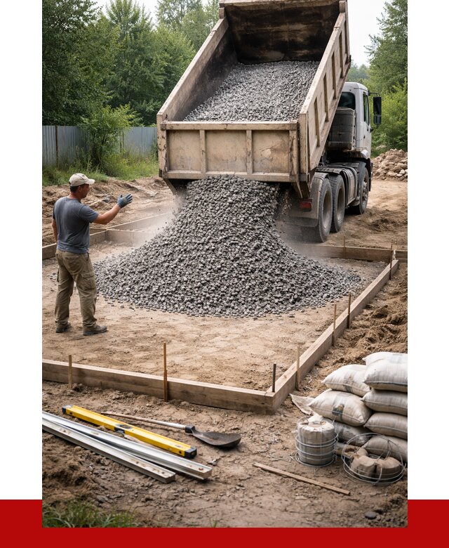 Купить щебень для фундамента в Шумерле от 4888 р. | ПРОНЕРУДШмр