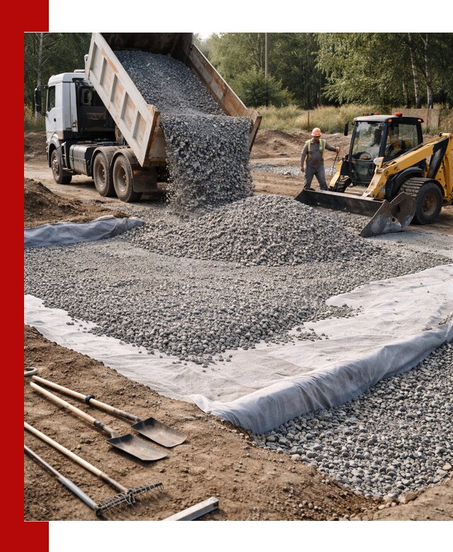 Щебень для фундамента с доставкой в Шумерле