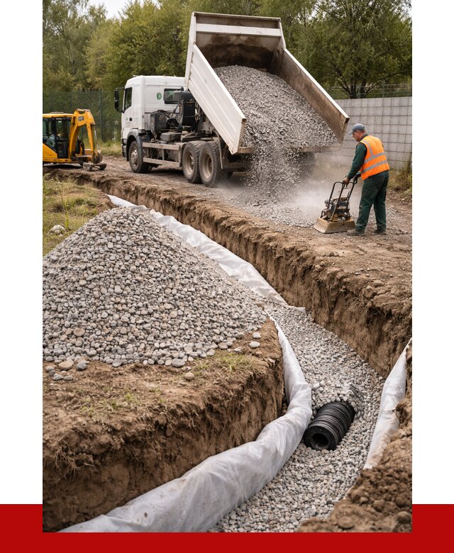 Щебень для дренажа в Шумерле от 2010 р., ПРОНЕРУДШмр доставка