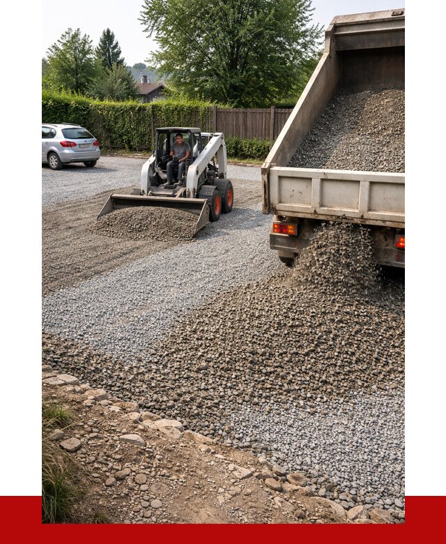 Щебень для парковки в Шумерле с доставкой от 1304 р.| ПРОНЕРУДШмр