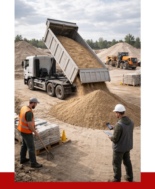 Карьерный песок с доставкой в Шумерле от 3911 р. ПРОНЕРУДШмр