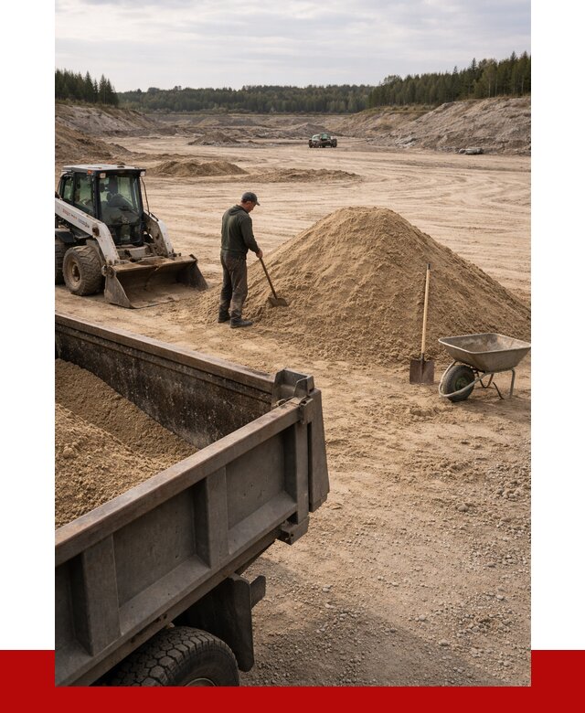 Карьерный песок среднезернистый в Шумерле, от 2390 р. ПРОНЕРУДШмр
