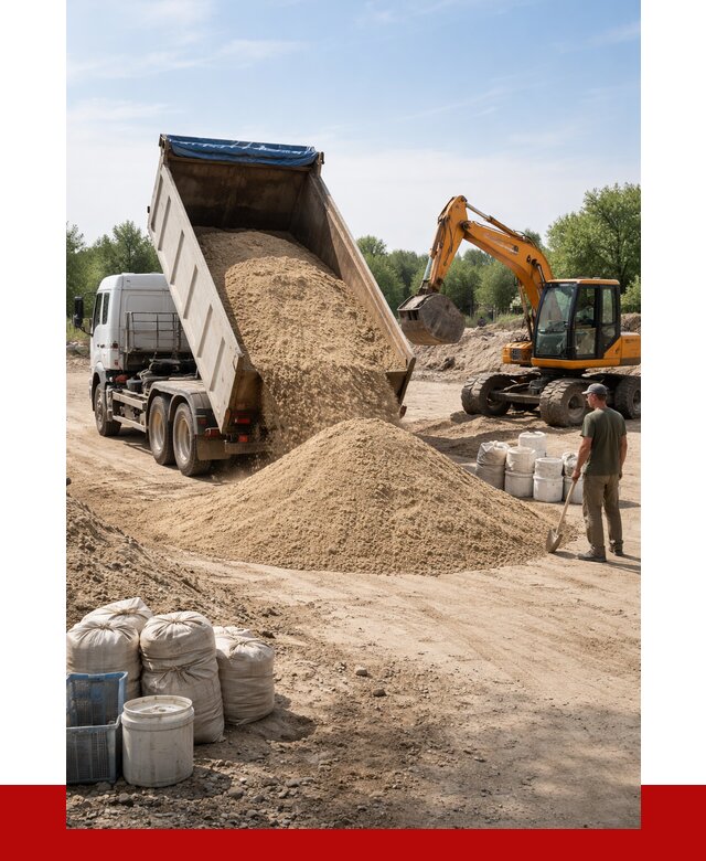 Купить речной песок в Шумерле от 1304 р. за куб | ПРОНЕРУДШмр