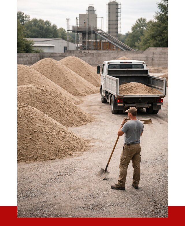 Мытый песок в Шумерле от 1358 р. с доставкой ПРОНЕРУДШмр