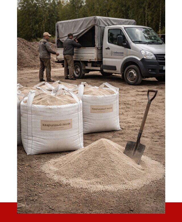 Кварцевый песок для пескоструя в Шумерле от 4888 р. | ПРОНЕРУДШмр