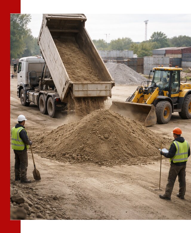 Доставка и продажа пескогрунта оптом и в розницу в Шумерле