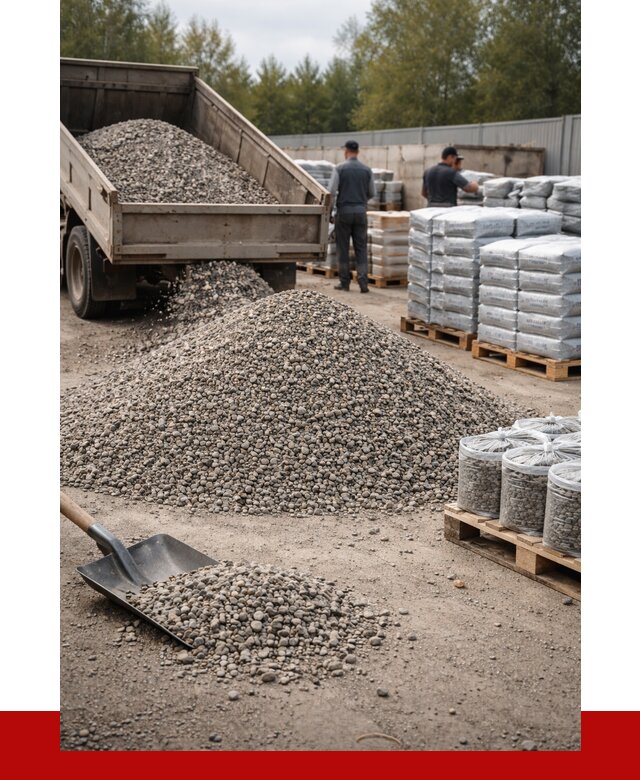 Гравий фракция 5-20 в Шумерле купить от 2498 р. ПРОНЕРУДШмр