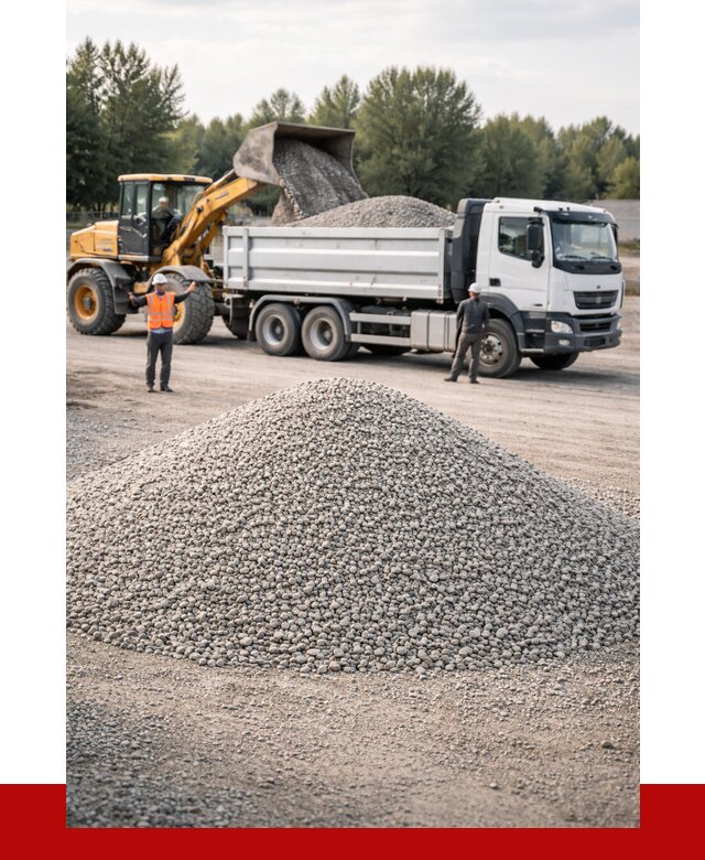 Купить мытый гравий в Шумерле от 3802 р, доставка ПРОНЕРУДШмр