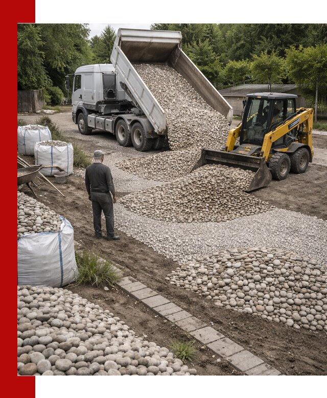 Доставка морской гальки оптом и в розницу в Шумерле