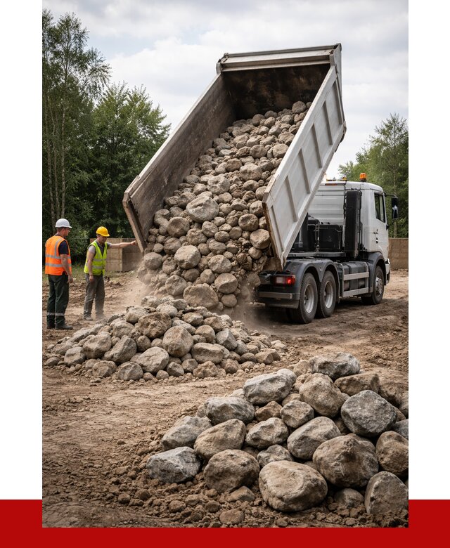 Купить булыжник в Шумерле с доставкой от 4888 р. за куб | ПРОНЕРУДШмр