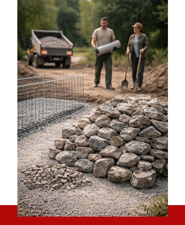 Камень для габионов фракция 100-200 в Шумерле от 5214 р. | ПРОНЕРУДШмр