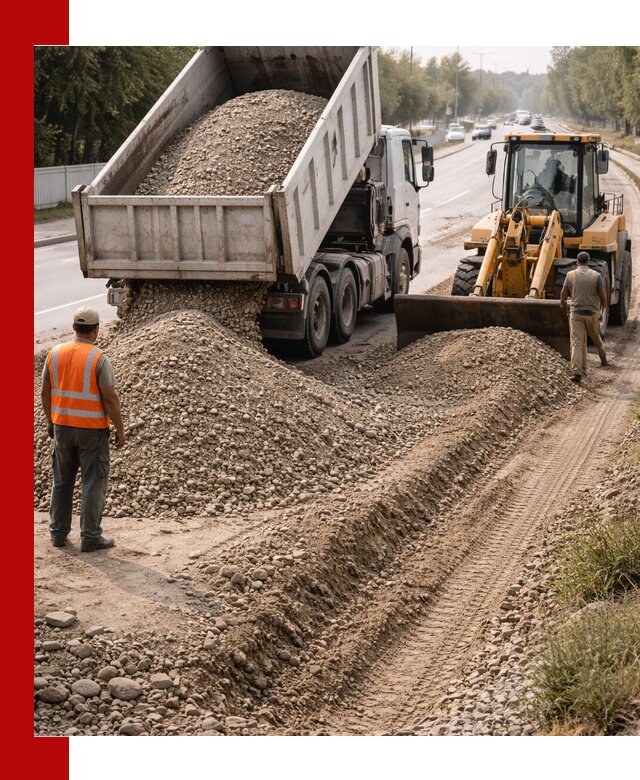 Опгс для устройства дорог и подсыпки в Шумерле