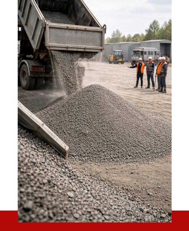 Гравийный отсев 0-5 в Шумерле от 1304 р. с доставкой | ПРОНЕРУДШмр