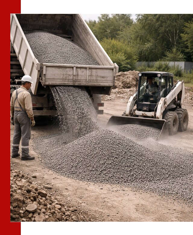 Доставка гравийного отсева 0-5 в Шумерле оптом и в розницу