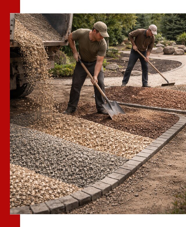 Декоративная крошка для ландшафта в Шумерле — продажа и доставка