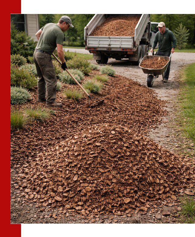 Крошка для мульчирования с доставкой в Шумерле