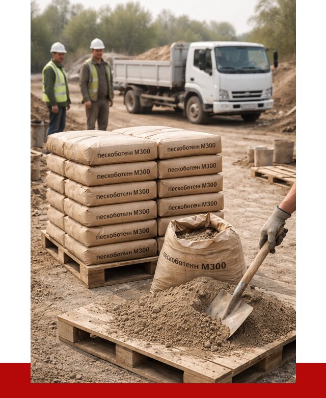 Пескобетон М300 в Шумерле с доставкой от 5051 р. за куб | ПРОНЕРУДШмр