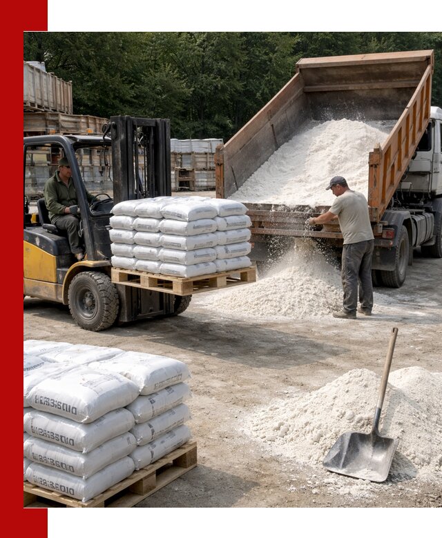 Доставка строительной извести оптом и в розницу в Шумерле