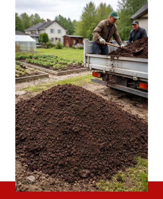 Плодородный грунт в Шумерле с доставкой от 4562 р. | ПРОНЕРУДШмр