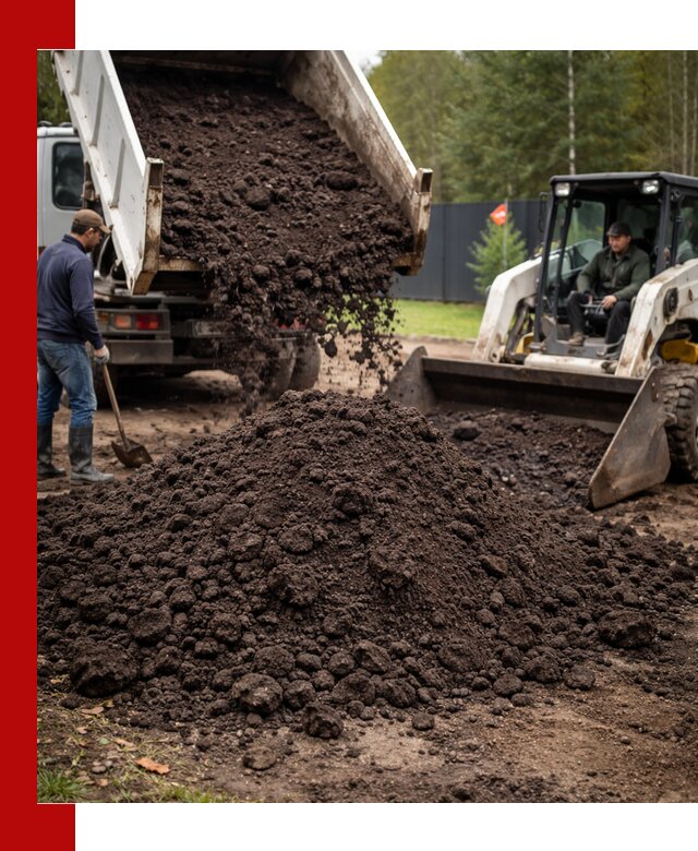 Плодородный грунт с доставкой в Шумерле для садов и огородов