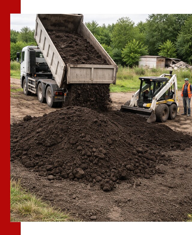 Поставка плодородной земли с доставкой самосвалом в Шумерле