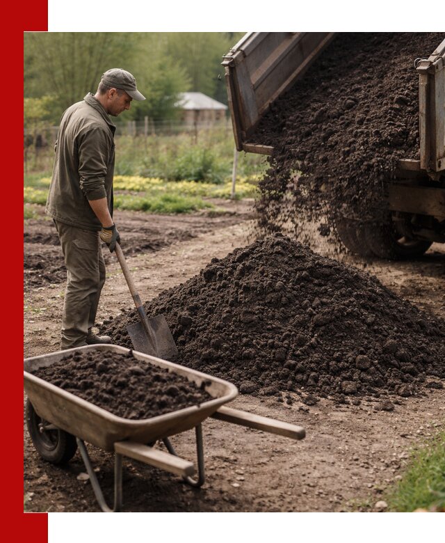 Доставка качественной земли для огорода в Шумерле